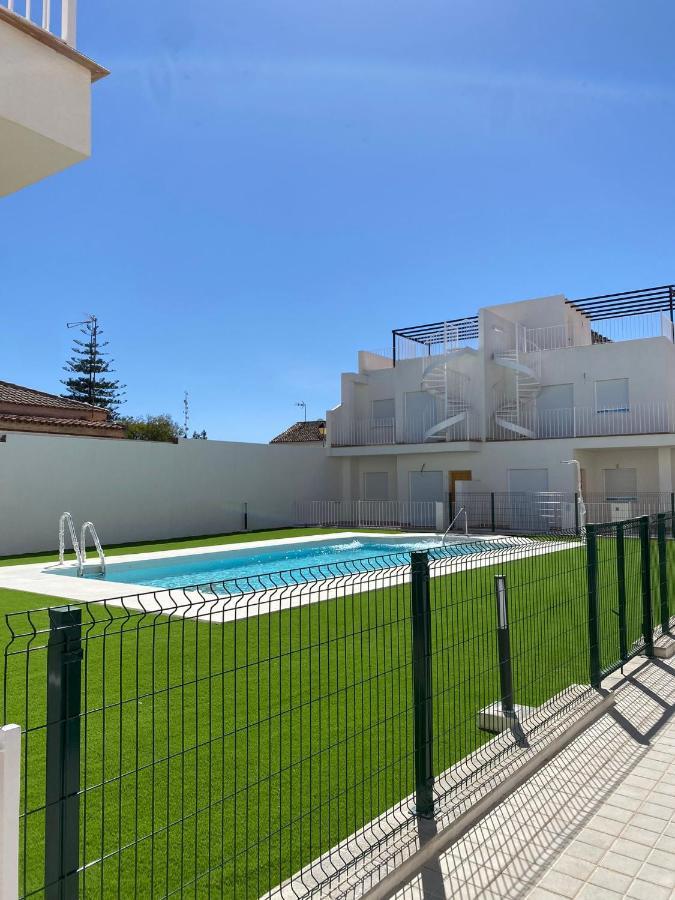 Apartamento Turistico Damajuana Parking Free Espartinas Exterior foto
